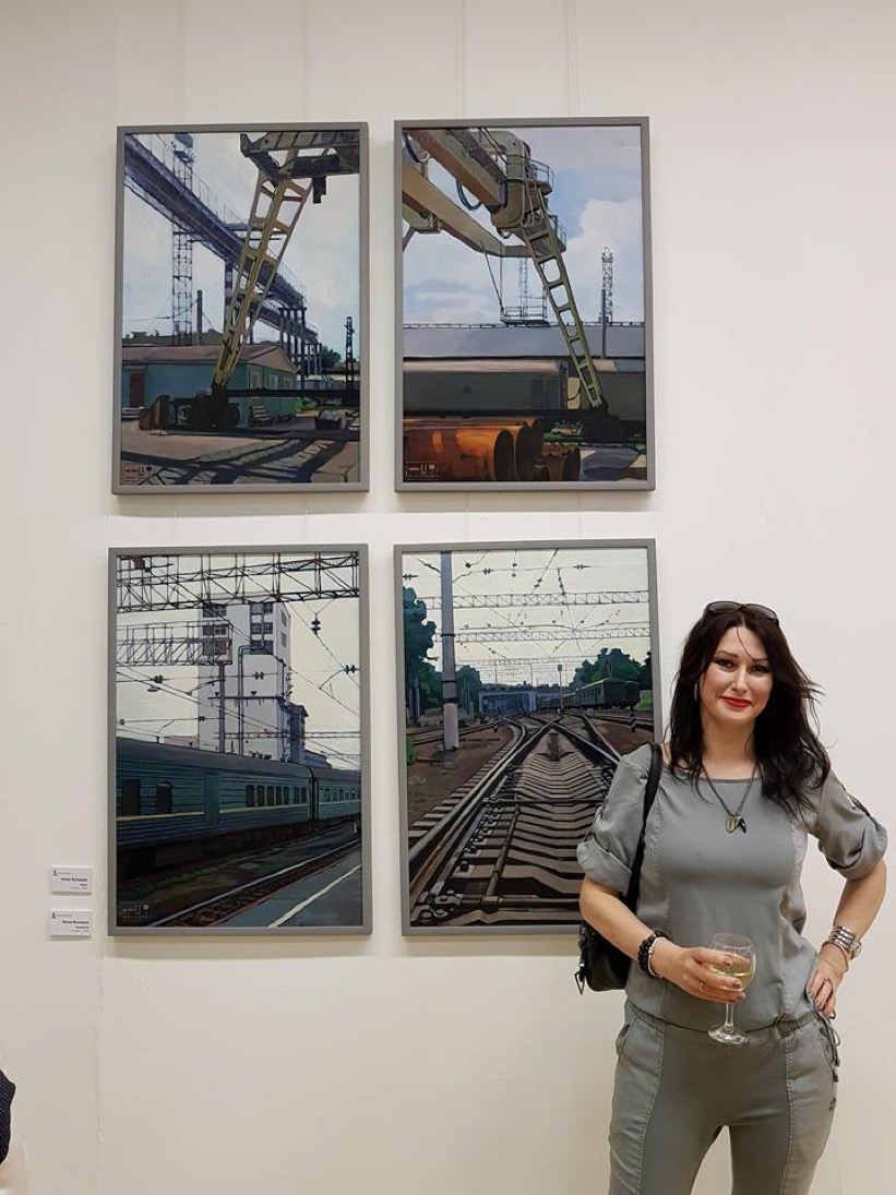 выставка картин в ЦДХ, галерея в Москве, художник Москвы